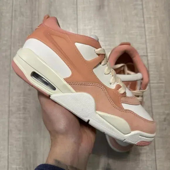 Nike Air Jordan 4 RM Guava Ice Sail Light Madder Root FQ7940-808 Size 6.5 Women