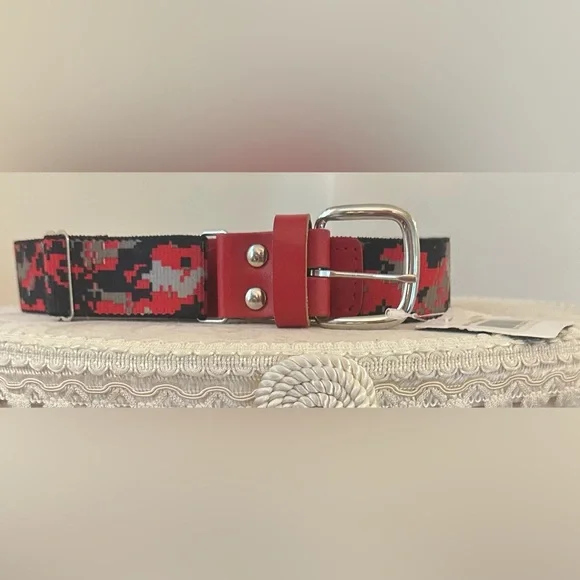 Brand New Red Camo Softball/Baseball Belt