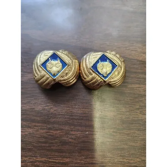 Vintage Cub Scout Neckerchief Slide / Boy Scouts of America 1-1/2