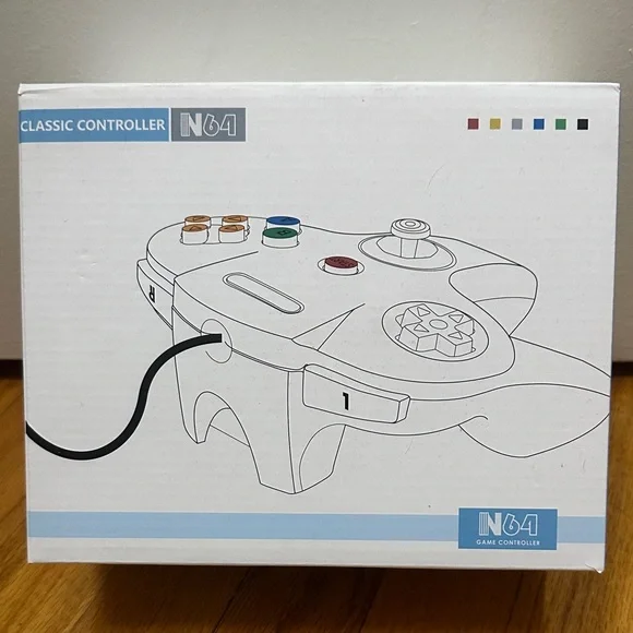 2-pack N64 USB controllers -new in box