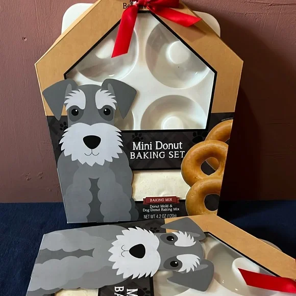 Mini donut baking set/Dog donut baking mix
