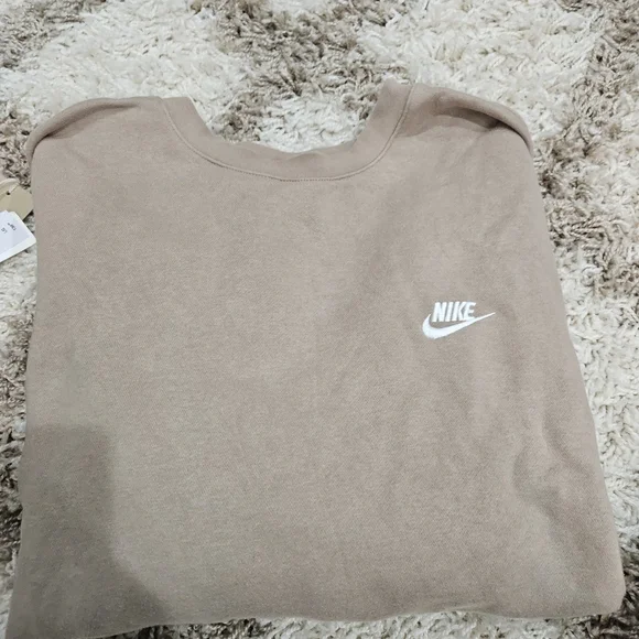 Nike Women's Beige Sweatshirt