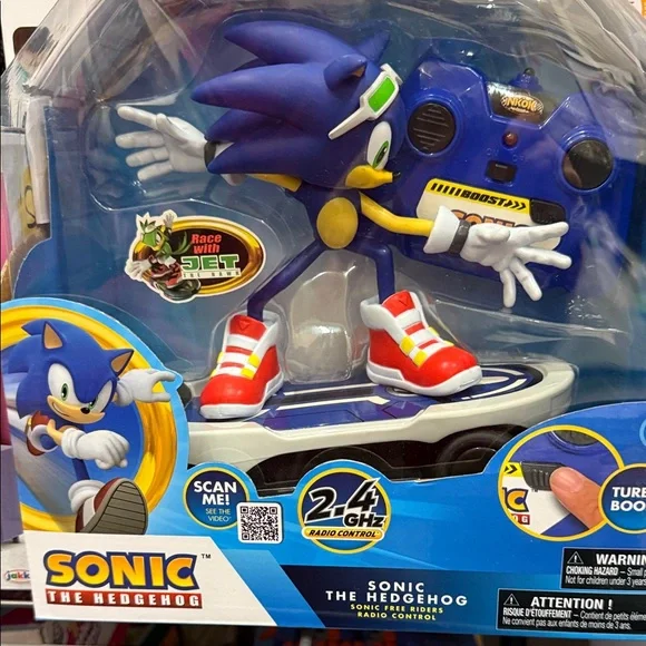 Sonic the Hedgehog Remote Control Figure - Blue