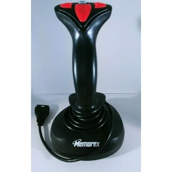 Memorex rapidfire gaming turbo joystick 6' cord JSK210