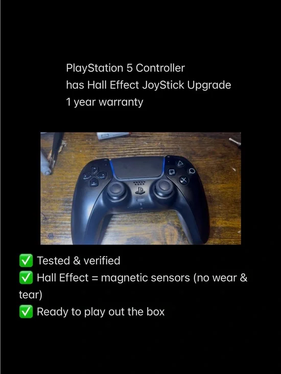 Sony DualSense Wireless Controller - Black with Blue Accents