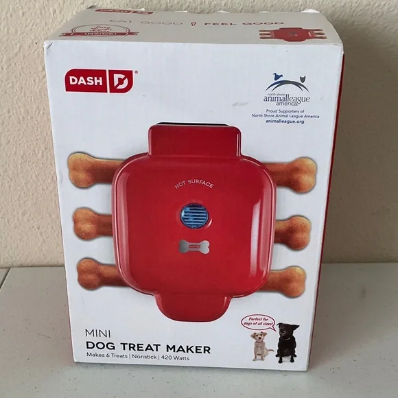 Dash Red Dog Treat Maker