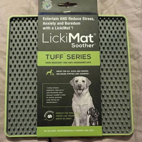 Soother Tuff Series Green Dog Mat