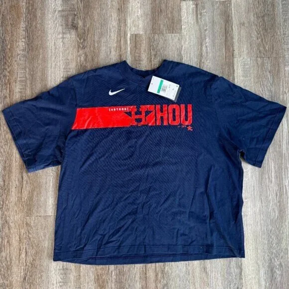 Nike Houston Astros Cropped Women's T-Shirt XL​