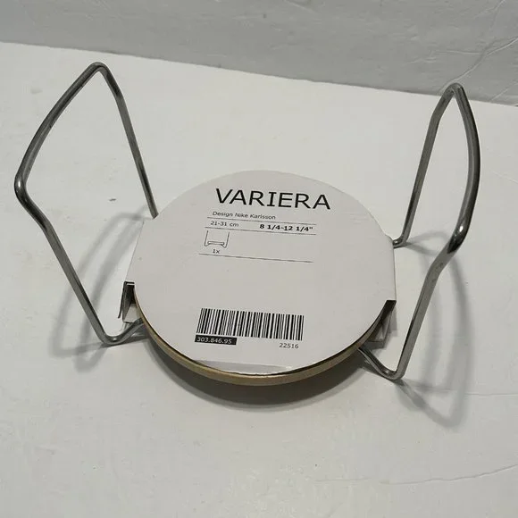 NEW IKEA Variera Adjustable Plate Holder Organizer 22516 Nike Karlsson