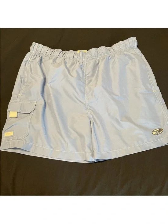 PANAMA JACK Baby Blue Swim Trunks Men's Size Large