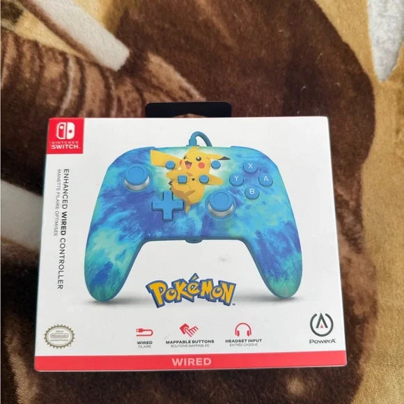PowerA Pokémon Enhanced Wired Controller for Nintendo Switch - Blue