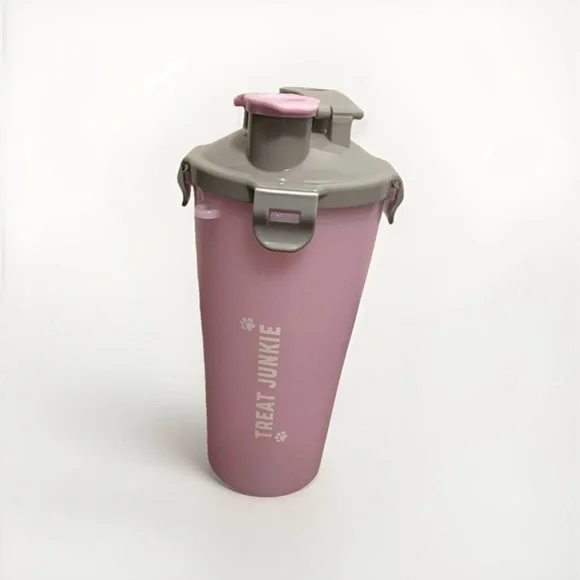 Pet Food and Water Travel Container for Dogs and Cats Portable Pet Water Bottle