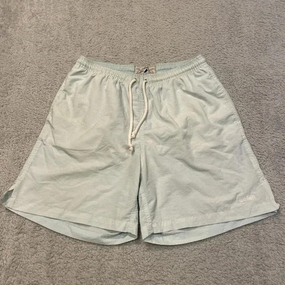 Wellen‎ Lined Swim Shorts Trunks Mens Large Blue 5
