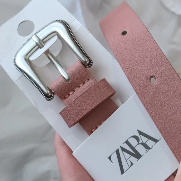 Pink cowgirl belt