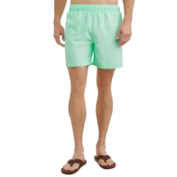 George Mint Green Men's Swim Shorts Sz 2XL