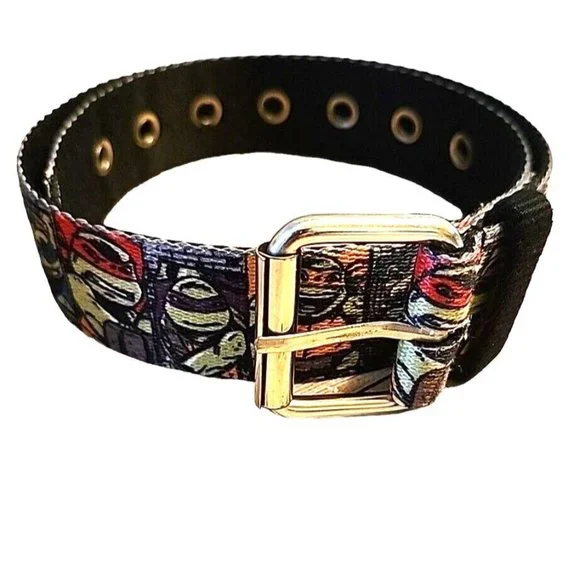 Teenage Mutant Ninja Turtle Belt Youth Fits Waist Size 20-25