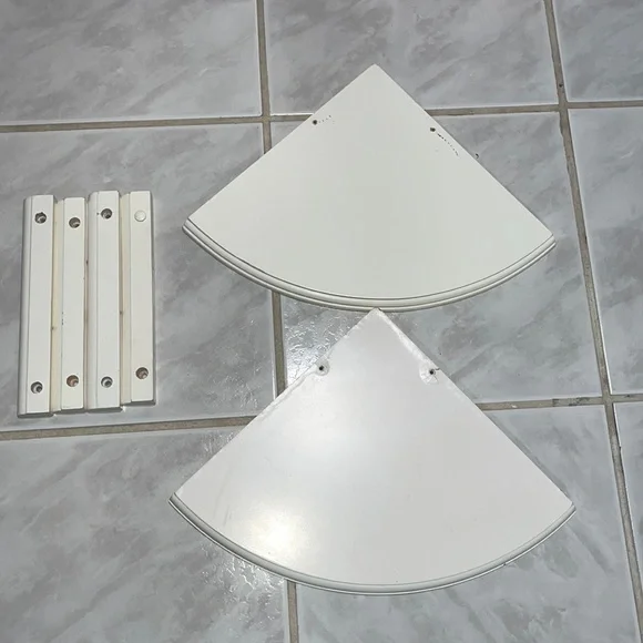 IKEA Corner shelves