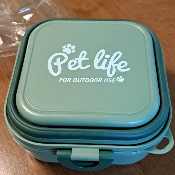 Pet water food travel kit