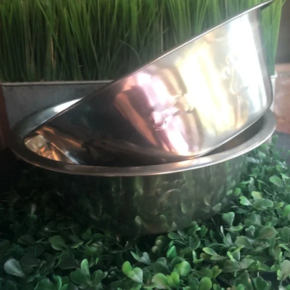 Dog Bowls - Stainless Steel set of two