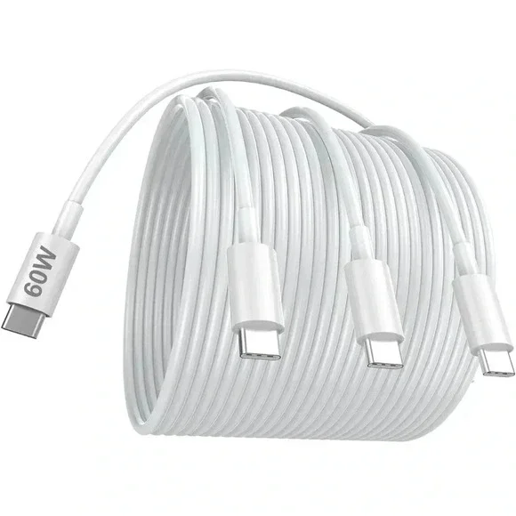 USB C 3ft iphone charger‎ white 36” NWT