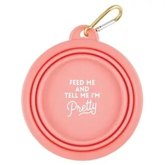 collapsible pet bowl