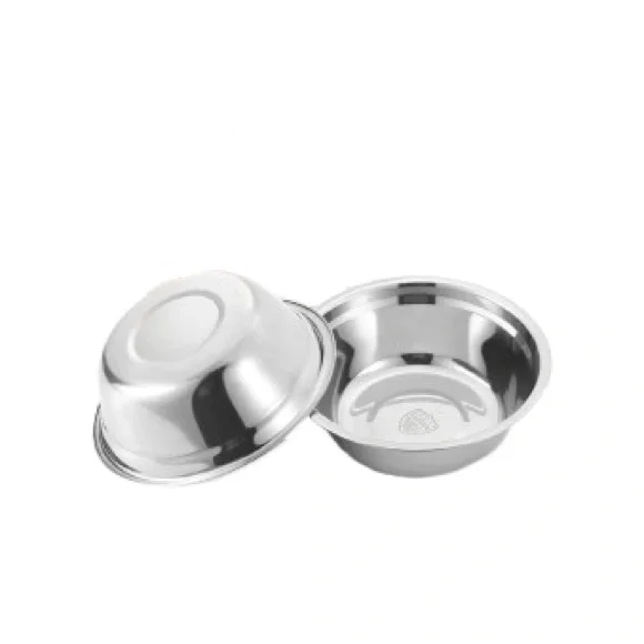 • NEW Vention Stainless Steel Dog / Cat Bowls Set of 2 •