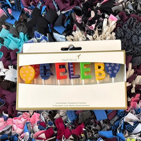 🆕Papyrus “Celebrate” Cake Candles
