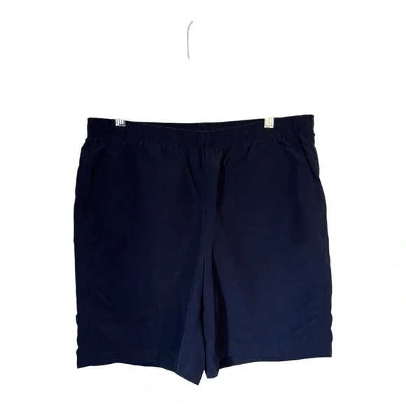 LL Bean Dark Blue Men's Classic Supplex Sport Short Swim Trunks M