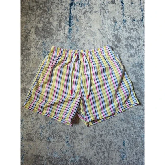 Zara Men's Medium Colorful Striped 4