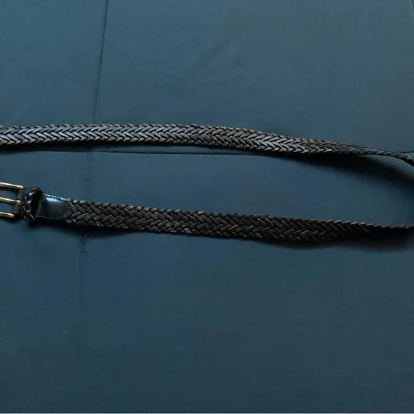 Woven Leather Boys Belt *Excellent Condition*