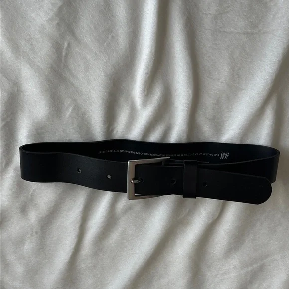 Black Leather Belt