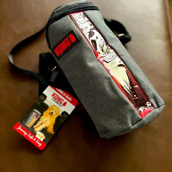 NEW! KONG Dog/Pet Travel Kibble Container Bag