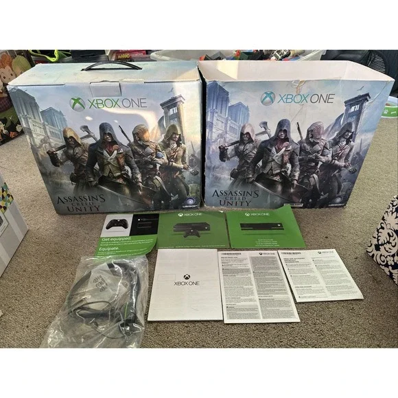 Xbox One Assassin's Creed Unity Console Box Headset &‎ Inserts Only 