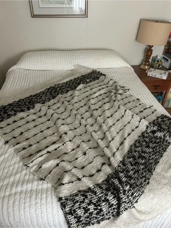 IKEA FÖRNAMAL wool blend cozy THROW./blanket.