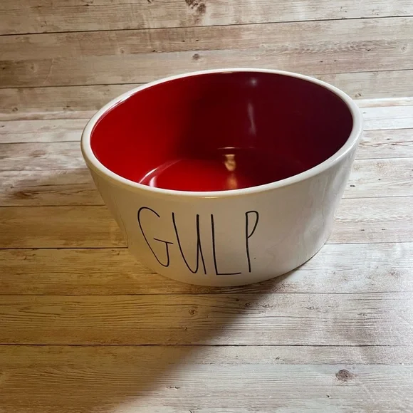 Rae Dunn Dog Water Bowl
