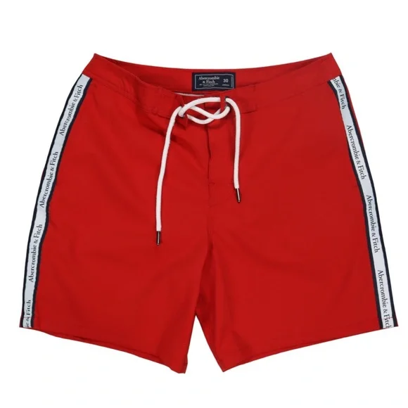 Hollister Men’s Board‎ Short Men’s Size 30 Red 9 inch Inseam NWT