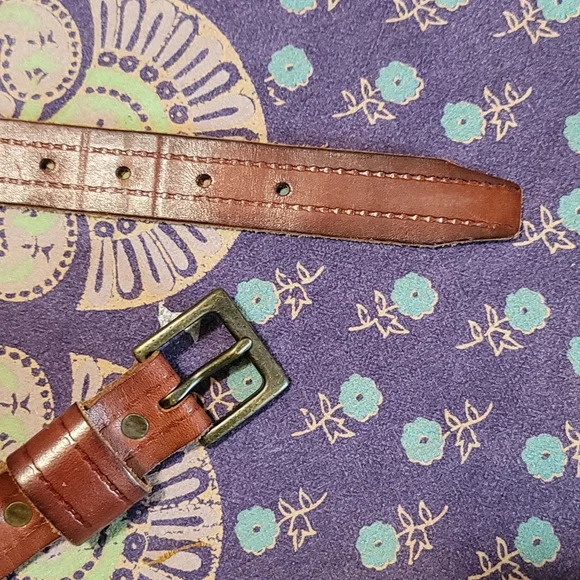 Leather Little Boy Gap Belt