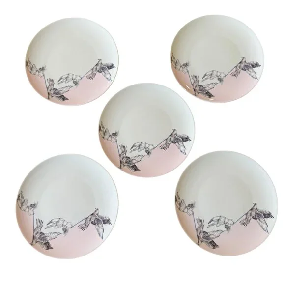 Ikea Stunsig Collection Dessert Salad Side Plates Girl Frédérique Vernillet 2017