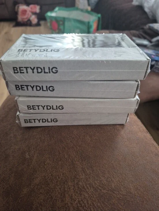 4 New IKEA BETYDLIG Wall Ceiling Bracket White Adjustable Curtain Rod Holders