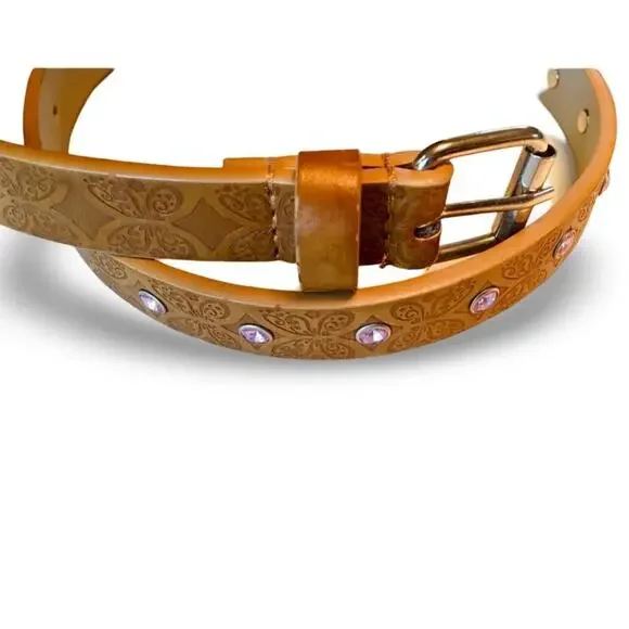 NWOT Brown Leather Jean Belt