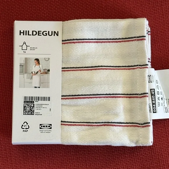 IKEA 100% Cotton Apron - New
