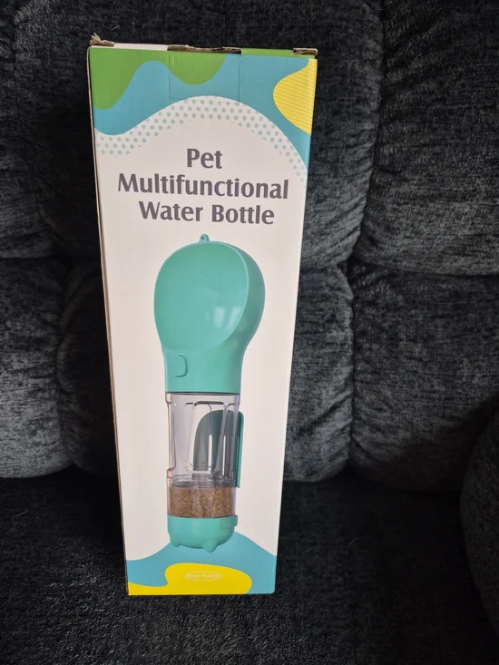 Multifunctional Water Bottle - Yellow/Green Accent
