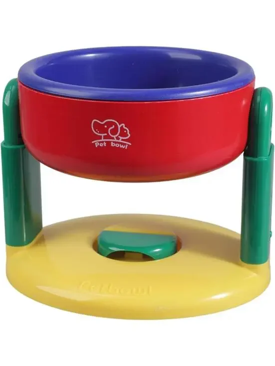 Elevated Dog Bowl Rack Adjustable Height with Suction Cup Brand New