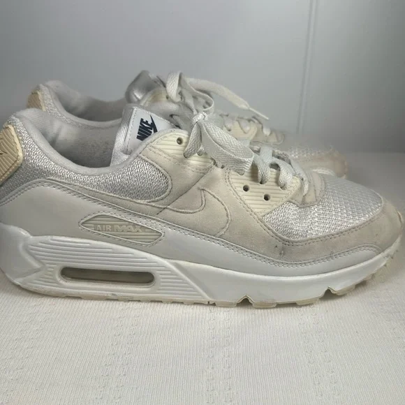 Nike Air Max 90 ID White Running Sneakers