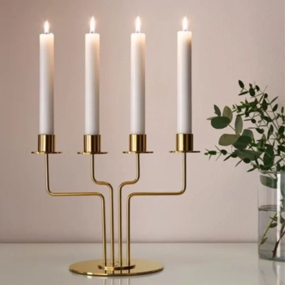 IKEA Gold Candle Holder