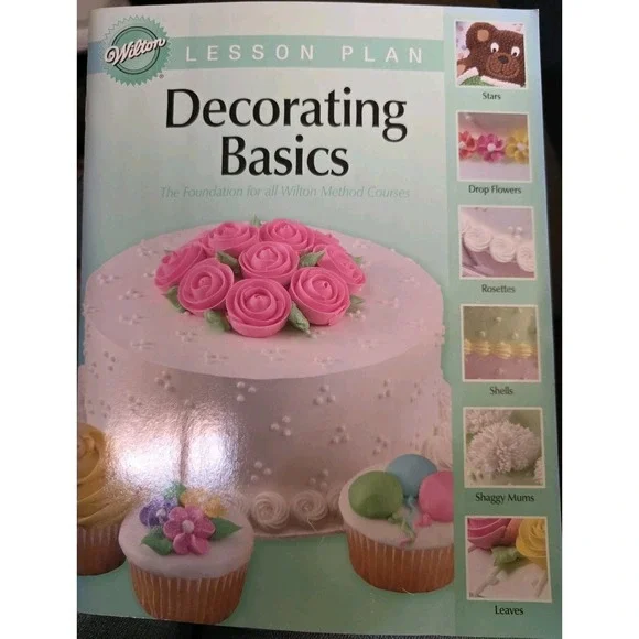 2010 Wilton Decorating Basics Course 1 English Cake Design Instructions