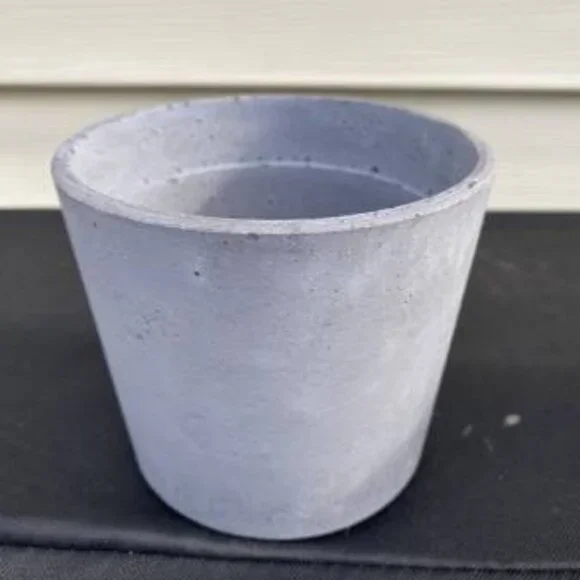 Gray Ikea Succlent Pot