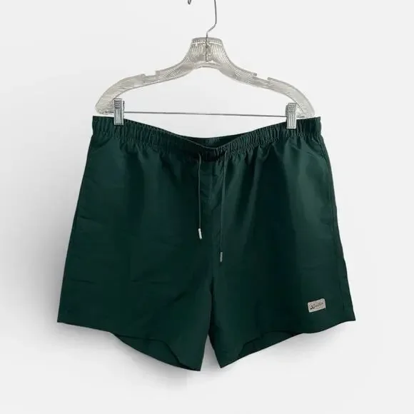 Bather Solid Pine Swim Trunk 5.5 inch Outdoors Swimming Extra Large