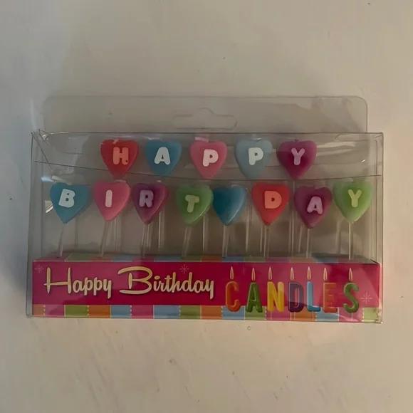 2/5 Happy Birthday Candles