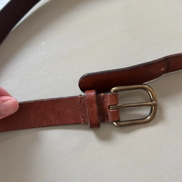 Crew cuts for J. Crew Boys Brown Leather Belt Size 7